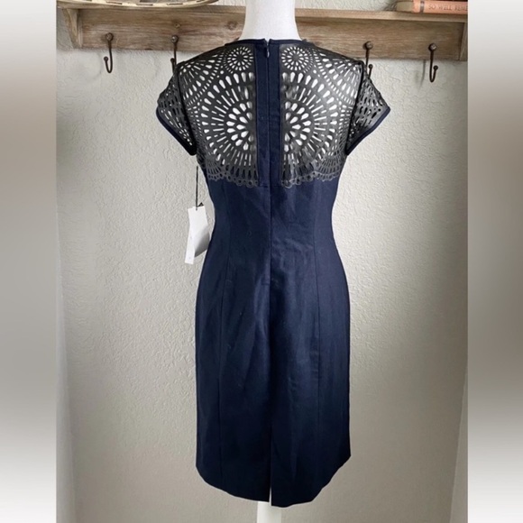 NEW Susana Monaco Madeleine Dress in Midnight Blue Sheath - Picture 5 of 5